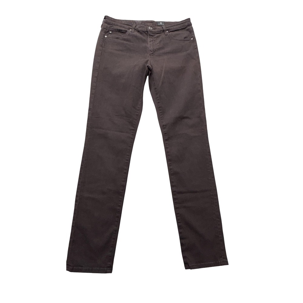Adriano Goldschmied Prima Skinny Jeans Womens 29 Brown Dark Wash Stretch 29x29